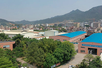 Vista de la fábrica