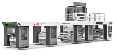 Línea de Laminación sin Solvente Cuádruple A400-13-4V